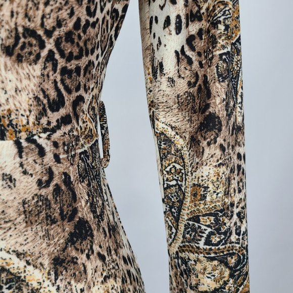 Ebby and I Animal Print Dress Size S NWT - Picture 11 of 15